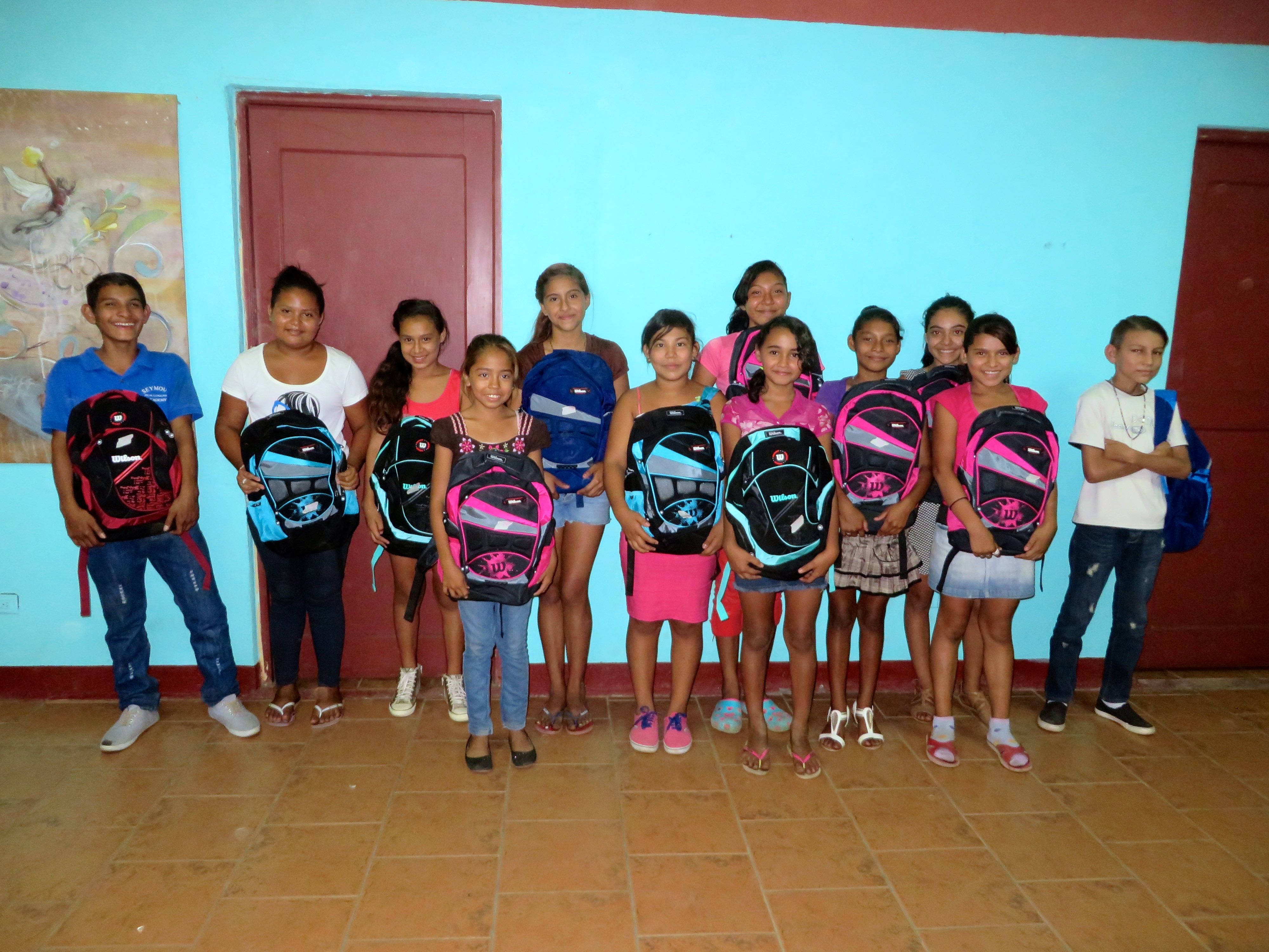All of these Candelaria students are heading into their first year of high school. 