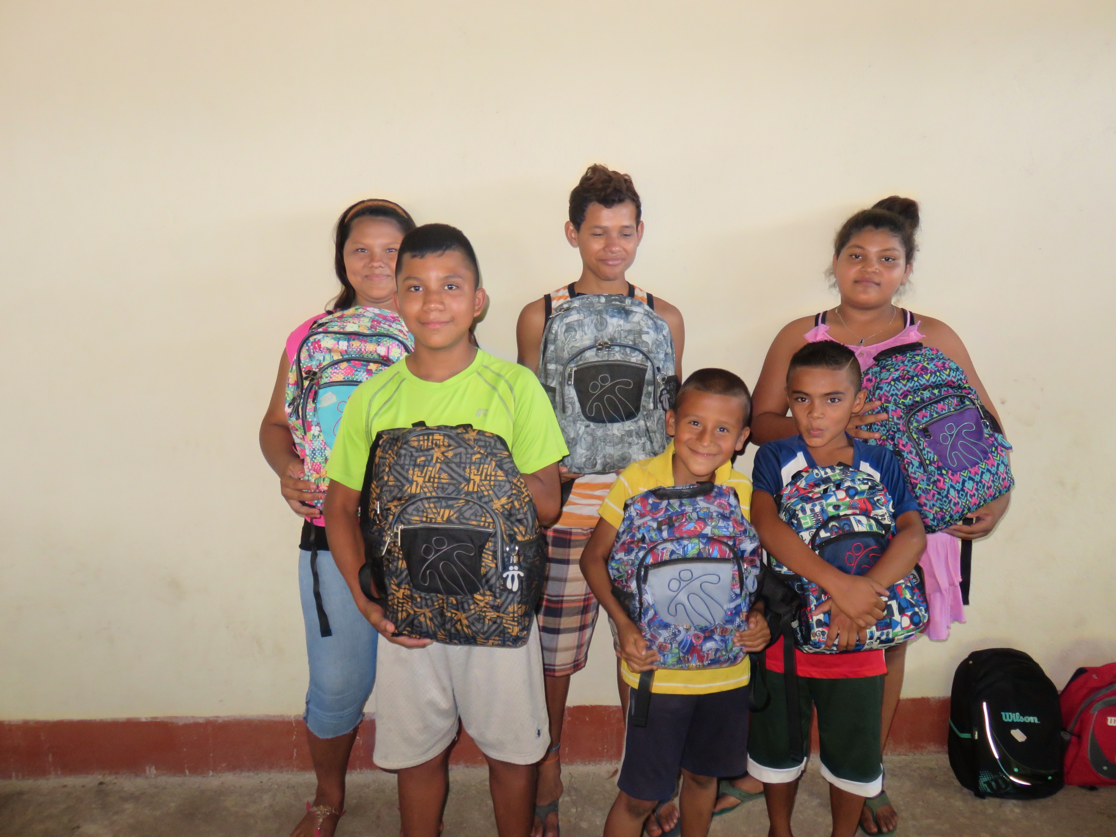 All of these incredible students were honored as our top students or most-improved students from Santa Matilde. 