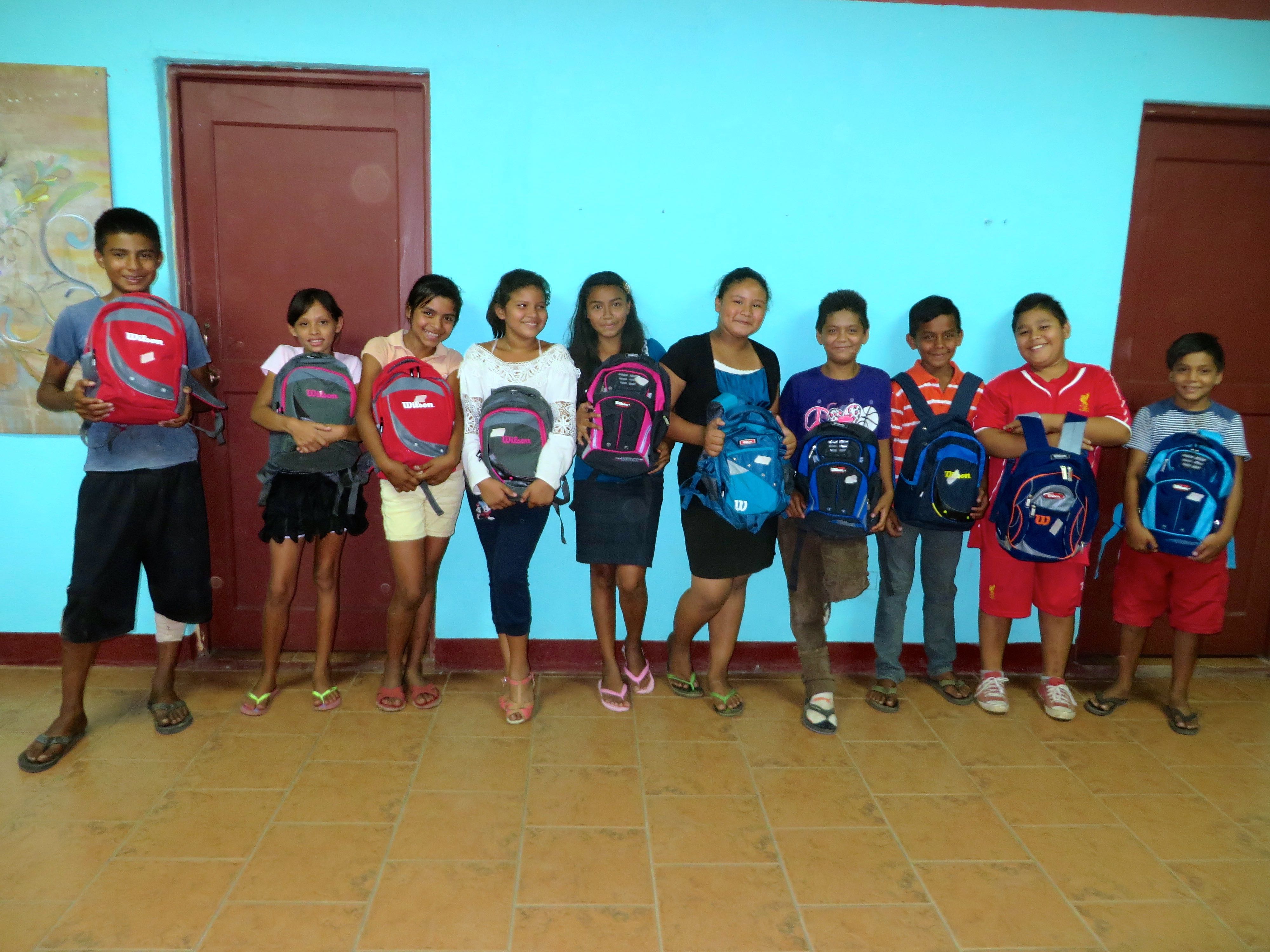 Our 6th grade students from Candelaria. These students are ready for their last year of elementary school. 