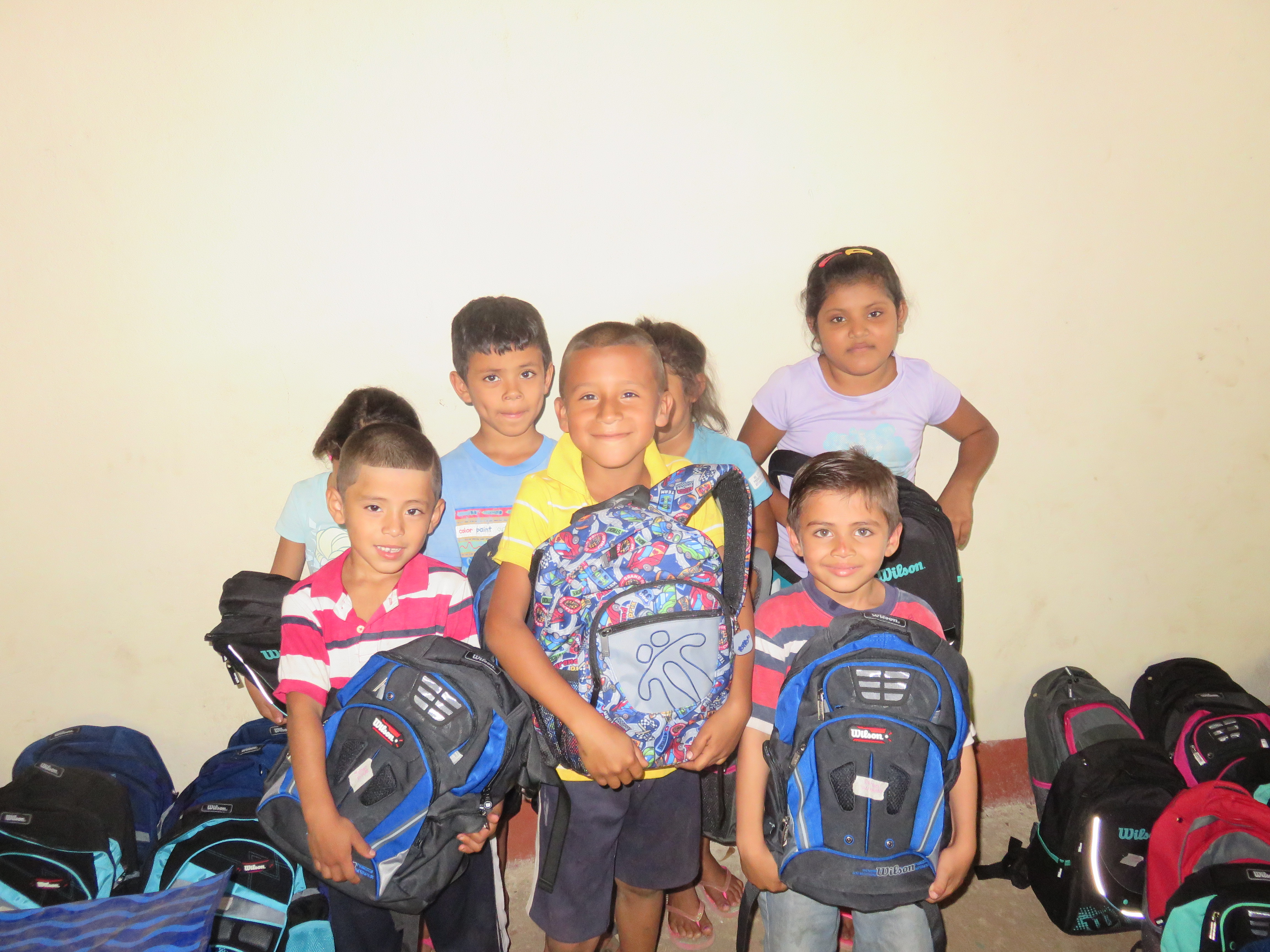 These are our Santa Matilde first graders. They are ready to make the jump from preschool to elementary school. 